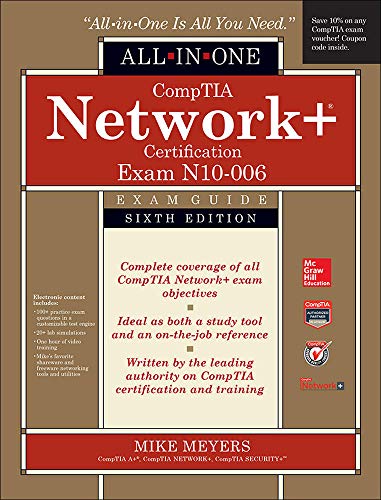 Book Cover Comptia Network+ All-in-one Exam Guide: Exam N10-006