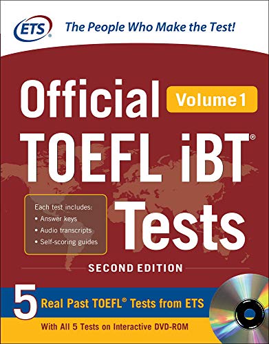 Book Cover Official TOEFL iBT Tests