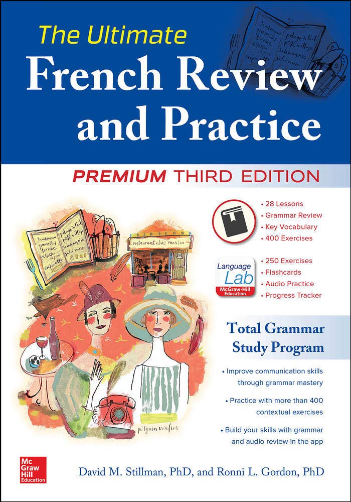 Book Cover The Ultimate French Review and Practice, Premium Third Edition