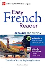Book Cover Easy French Reader Premium, Third Edition: A Three-Part Text for Beginning Students + 120 Minutes of Streaming Audio (Easy Reader Series)