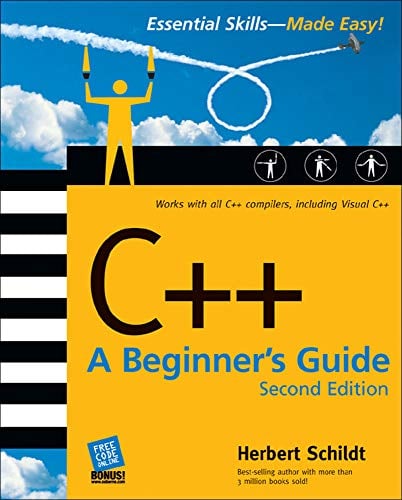 Book Cover C++: A Beginner's Guide, Second Edition