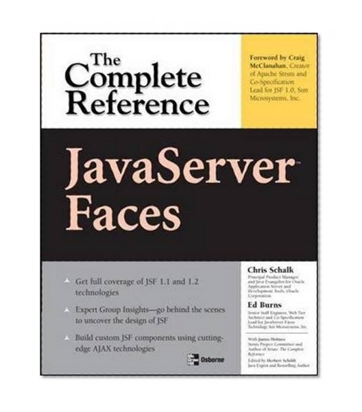 Book Cover JavaServer Faces: The Complete Reference (Complete Reference Series)