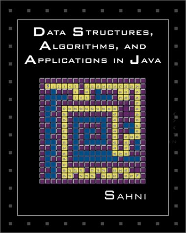 Book Cover Data Structures, Algorithms, and Applications in Java -- CD Included