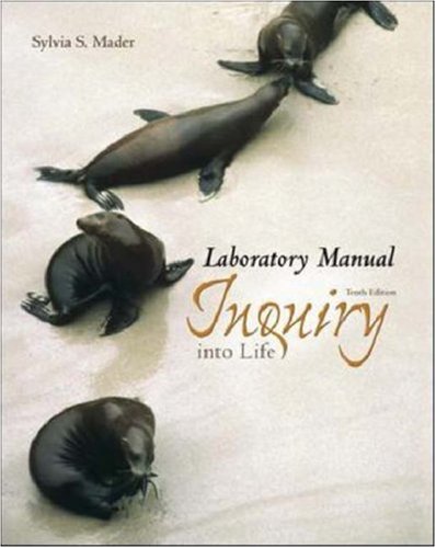 Laboratory Manual to accompany Inquiry Into Life