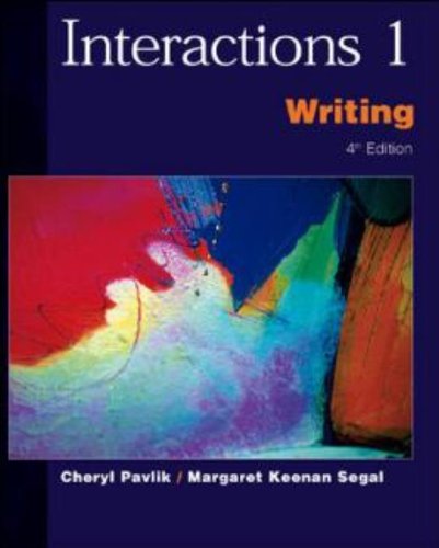 Interactions 1 Writing SB (Interactions I) (Bk. 1)