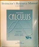 Instructor's Resource Manual (Single Variable Calculus)