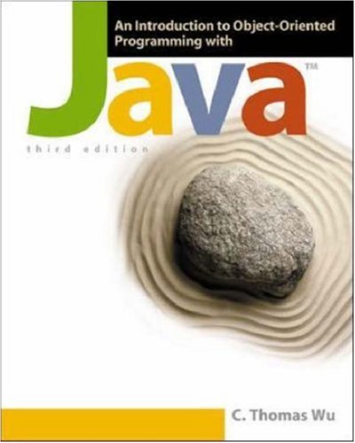Book Cover An Introduction to Object-Oriented Programming with Java OLC Bi-Card