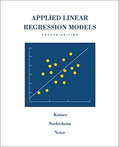 Book Cover Applied Linear Regression Models- 4th Edition with Student CD (McGraw Hill/Irwin Series: Operations and Decision Sciences)