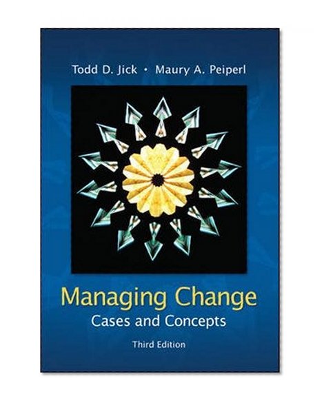 Book Cover Managing Change:  Cases and Concepts