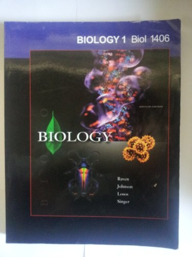 Biology 1 Biol Selected Material from Biology Seventh Edition