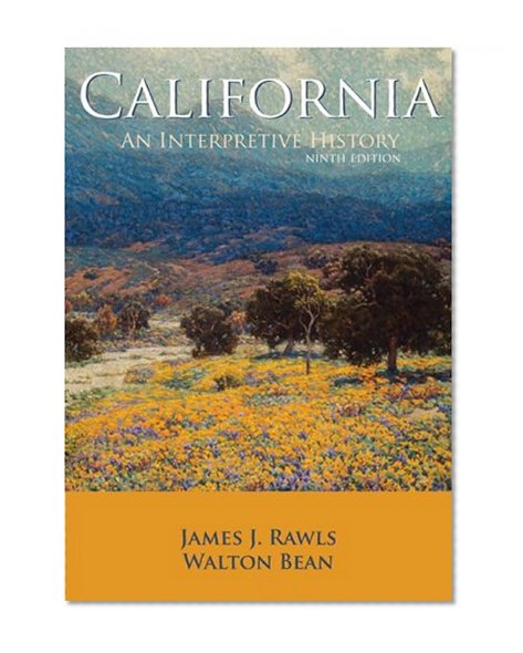 California: An Interpretive History with Map Poster