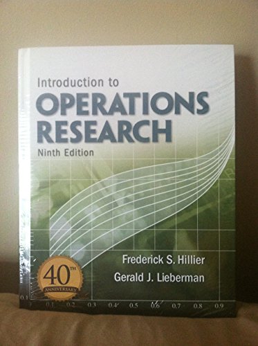 Introduction to Operations Research