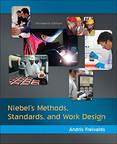 Book Cover Niebel's Methods, Standards, & Work Design