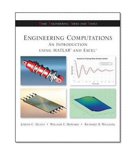 Book Cover Engineering Computation: An Introduction Using MATLAB and Excel