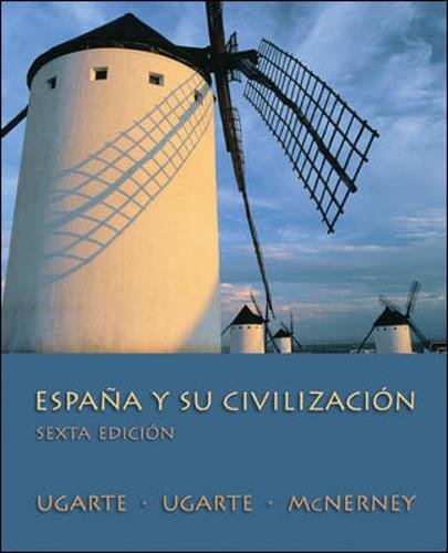 Book Cover España Y Su Civilización, Sexta Edicion