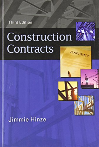 Book Cover Construction Contracts