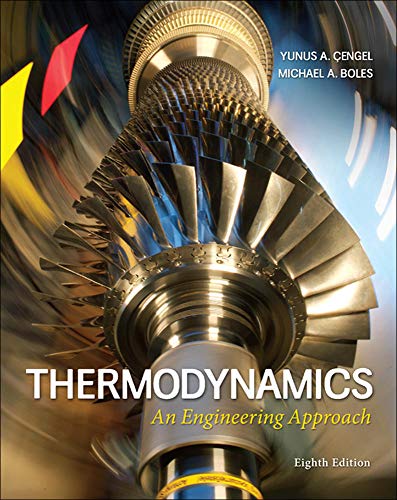Book Cover Thermodynamics: An Engineering Approach