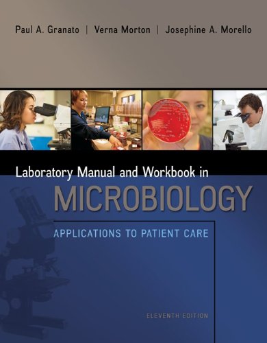 Book Cover Lab Manual and Workbook in Microbiology: Applications to Patient Care