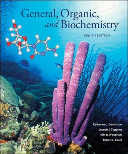 Book Cover General, Organic and Biochemistry