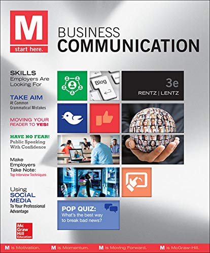 Book Cover M: Business Communication - Standalone book