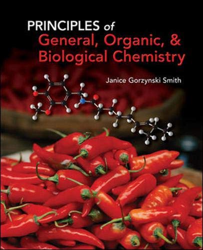 Book Cover Principles of General, Organic, & Biological Chemistry