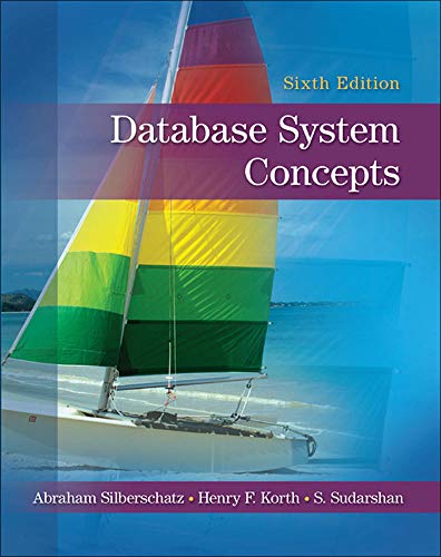 Book Cover Database System Concepts