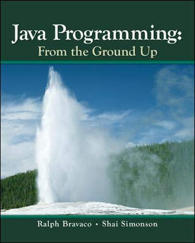 Book Cover Java Programming: From The Ground Up