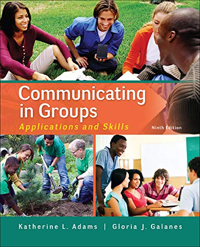 Book Cover Communicating in Groups: Applications and Skills