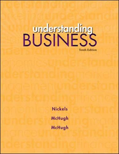 Book Cover Understanding Business, 10th Edition