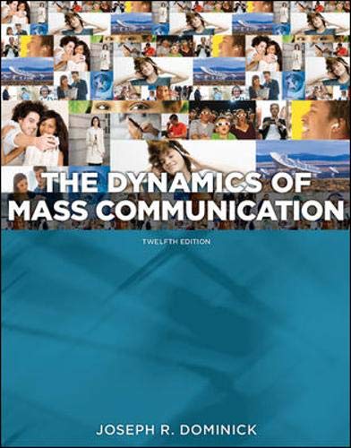 Book Cover Dynamics of Mass Communication: Media in Transition