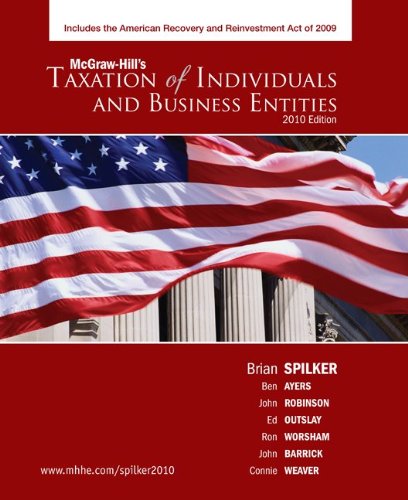 Taxation of Individuals and Business Entities, 2010 edition