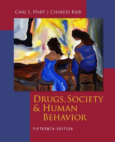 Book Cover Drugs, Society, and Human Behavior