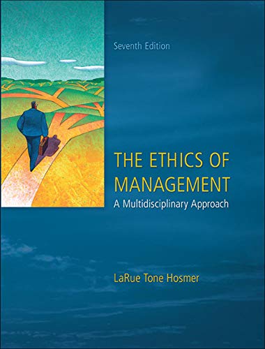 Book Cover The Ethics of Management