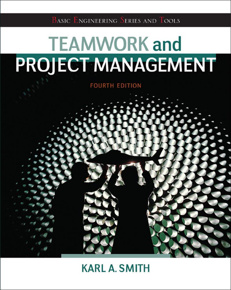 Book Cover Teamwork and Project Management (Basic Engineering Series and Tools)