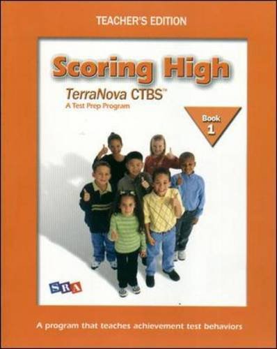Scoring High on Terra Nova: Teacher Edition Grade 1