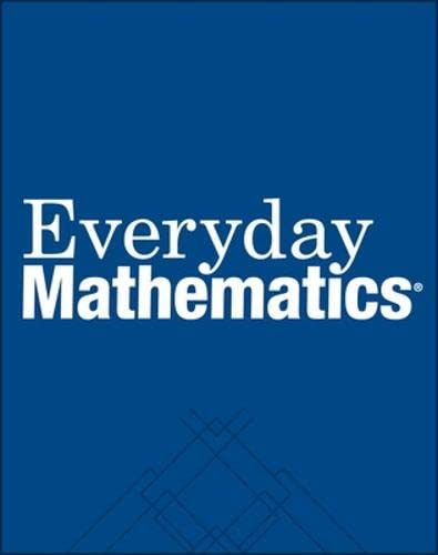 Everyday Mathematics: Student Math Journal Grade 6, Volumes 1 & 2