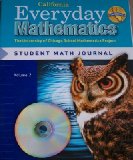 Everyday Mathematics Grade 5 California Student Math Journal Volume 2 (The University of Chicago School Mathematics Project)