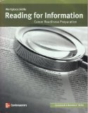 Workplace Skills: Reading for Information, Student Workbook (WORKFORCE)
