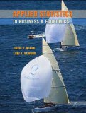 Applied Statistics in Business & Economics with Student CD (McGraw-Hill/Irwin Series, Operations and Decision Sciences)