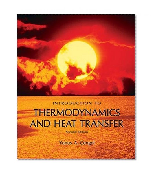 Book Cover Introduction to Thermodynamics and Heat Transfer + EES Software