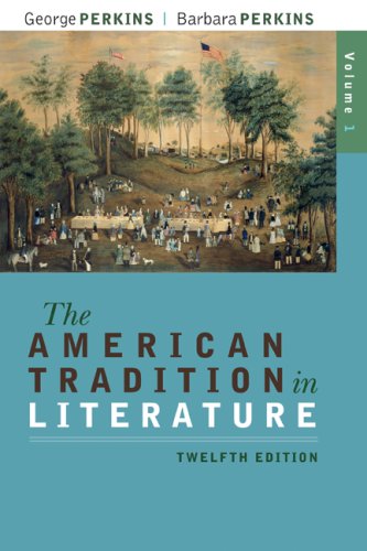 Book Cover The American Tradition in Literature, Volume 1(book alone)