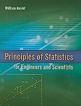 Book Cover Principles of Statistics for Engineers and Scientists