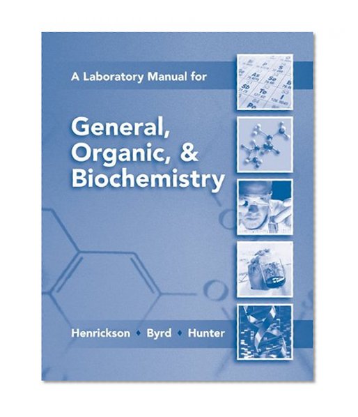 Book Cover Lab Manual for General, Organic & Biochemistry
