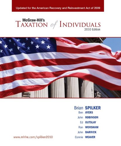 Taxation of Individuals 2010 Edition