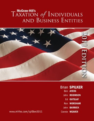 Loose-leaf Taxation of Individuals and Business Entities 2011 edition