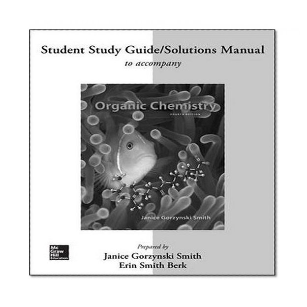 Book Cover Study Guide/Solutions Manual for Organic Chemistry (WCB Chemistry)