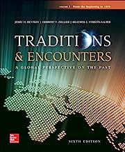 Book Cover Traditions & Encounters Volume 1 From the Beginning to 1500
