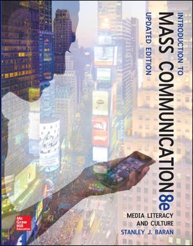 Book Cover Introduction to Mass Communication: Media Literacy and Culture Updated Edition