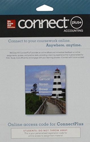 Book Cover Connect 1-Semester Access Card for Managerial Accounting