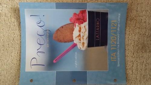 Prego an Invitation to Italian ITA 1120/1121 8th Edition (Special Edition for Broward College-Central)